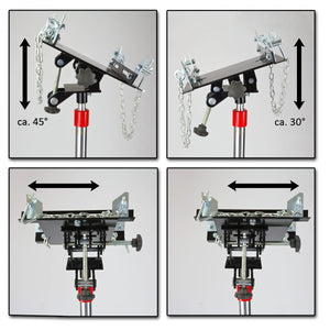 Dema - Hydraulik Motorheber Getriebeheber Faulenzer Werkstatt Heber Halter Stütze 0,5t