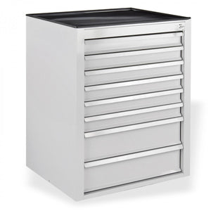 Dema - Schubladenschrank ''Fernando Maxi'' 8 Schubladen Hellgrau