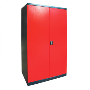 Dema - Schrank ''XXL'' anthrazit / rot 110x192x58