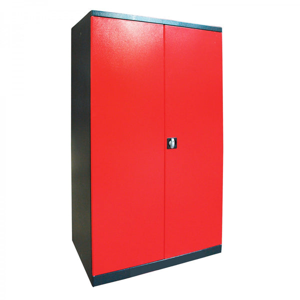 Dema - Schrank ''XXL'' anthrazit / rot 110x192x58