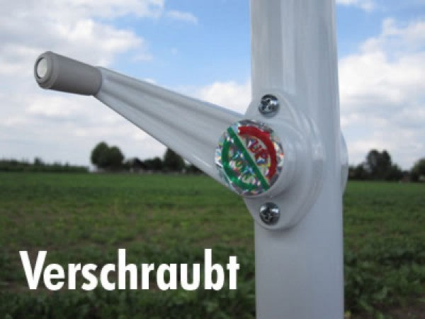 Kurbel Sonnenschirm Action 3m grün