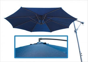 Alu-Ampelschirm - Ø 3m Blau