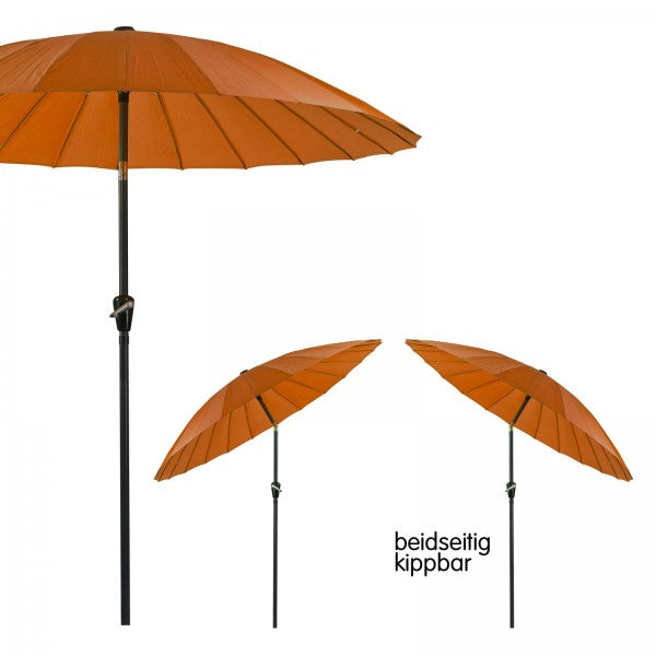 Sonnenschirm Tokio 2,5m Terracotta