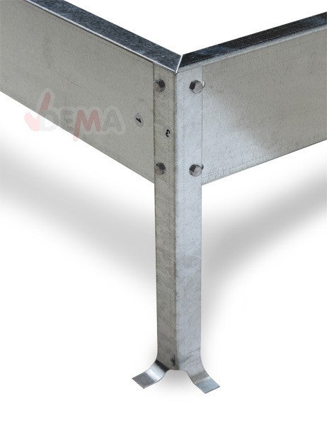 Metall - Fundament für Gewächshaus Basic 4,75 qm