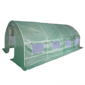 Gewächshaus Tunnel Treibhaus Frühbeet Pflanzbeet Tomatenhaus 600x300 cm 6x3 m