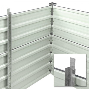 Metall Hochbeet ""Rosendaal"" Anthrazit