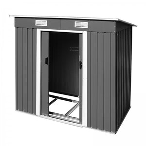 Metall Garten Gerätehaus Cardiff Anthrazit