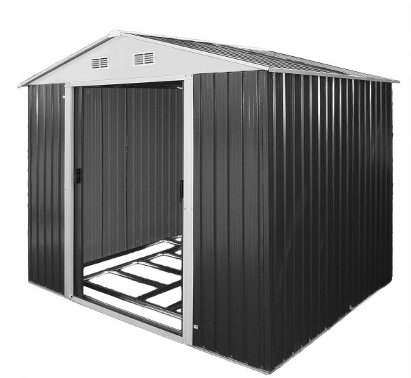 Metall Garten Gerätehaus Leeds Anthrazit