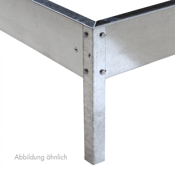 Dema - Gewächshaus Frühbeet Treibhaus Fundament Midi 6 372x190 cm für Art. 47092