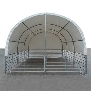 Mobiler Unterstand 4x6 m