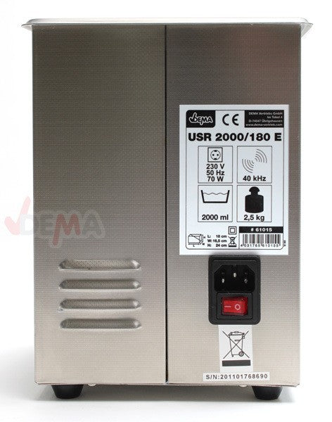 Ultraschallreiniger UR 2 Liter mit Heizung