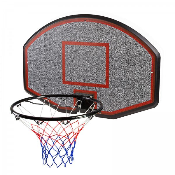 Tabellone da basket con canestro e rete