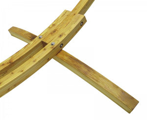 Holz - Hängemattengestell-Set HG320+ 320x120x125 cm