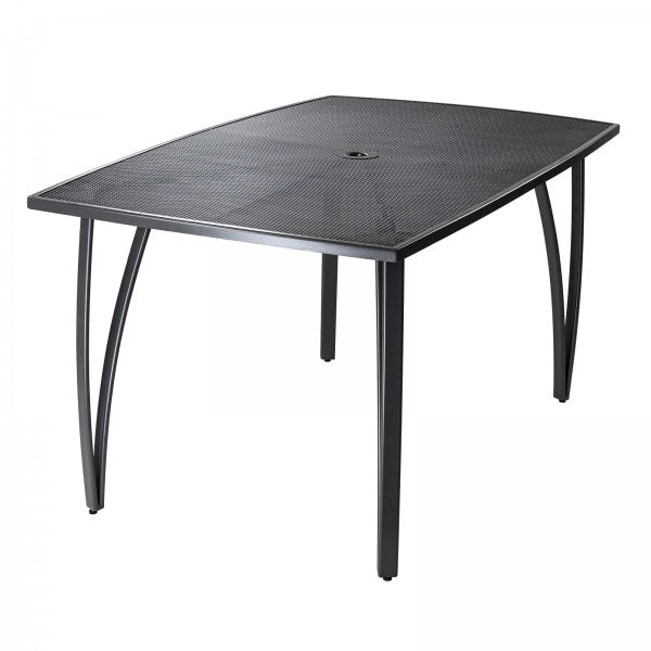 Expanded metal table 'Vancouver' 150x90x72 cm