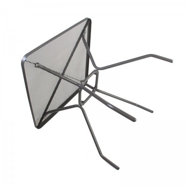 Expanded metal garden table "Seattle" 70x70 cm