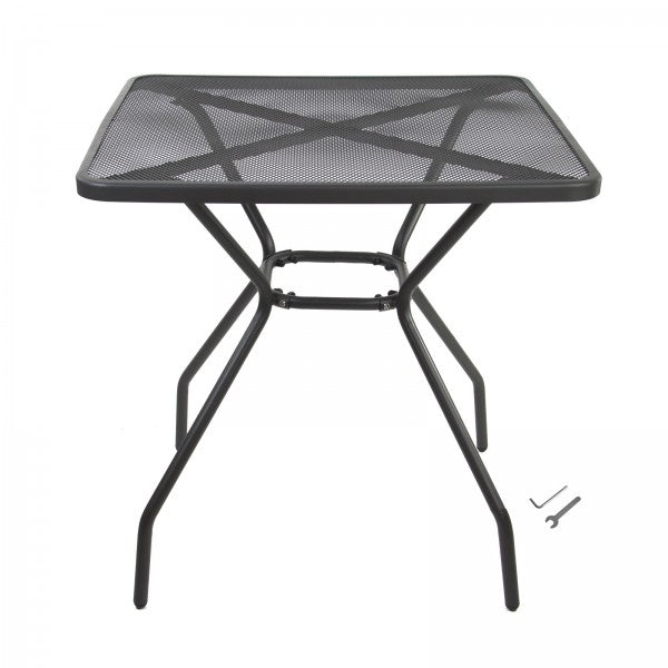 Streckmetall Gartentisch ""Seattle"" 70x70 cm