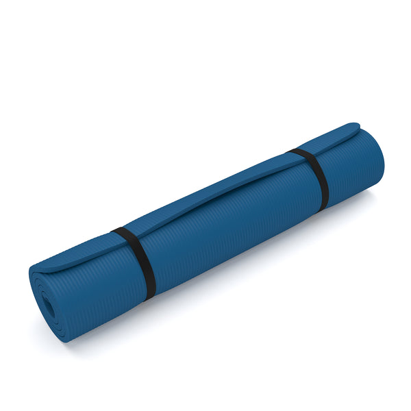 Yogamatte blau 190 x 100 x 1.5 cm