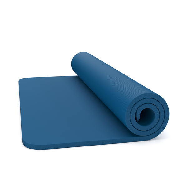 Yogamatte blau 190 x 100 x 1.5 cm