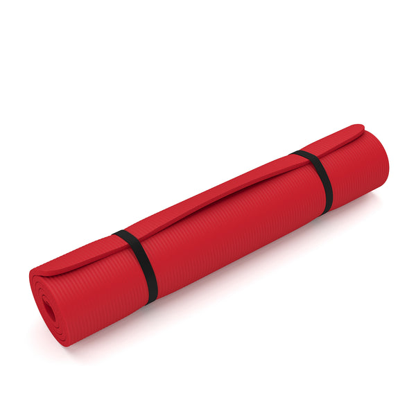 Yogamatte rot 190 x 100 x 1.5 cm