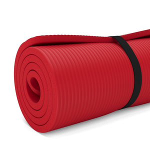 Yogamatte rot 190 x 100 x 1.5 cm