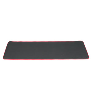 Fitnessmatte schwarz/rot 183 x 61 x 1 cm