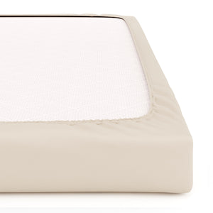 Fixleintuch 180 x 200 cm beige