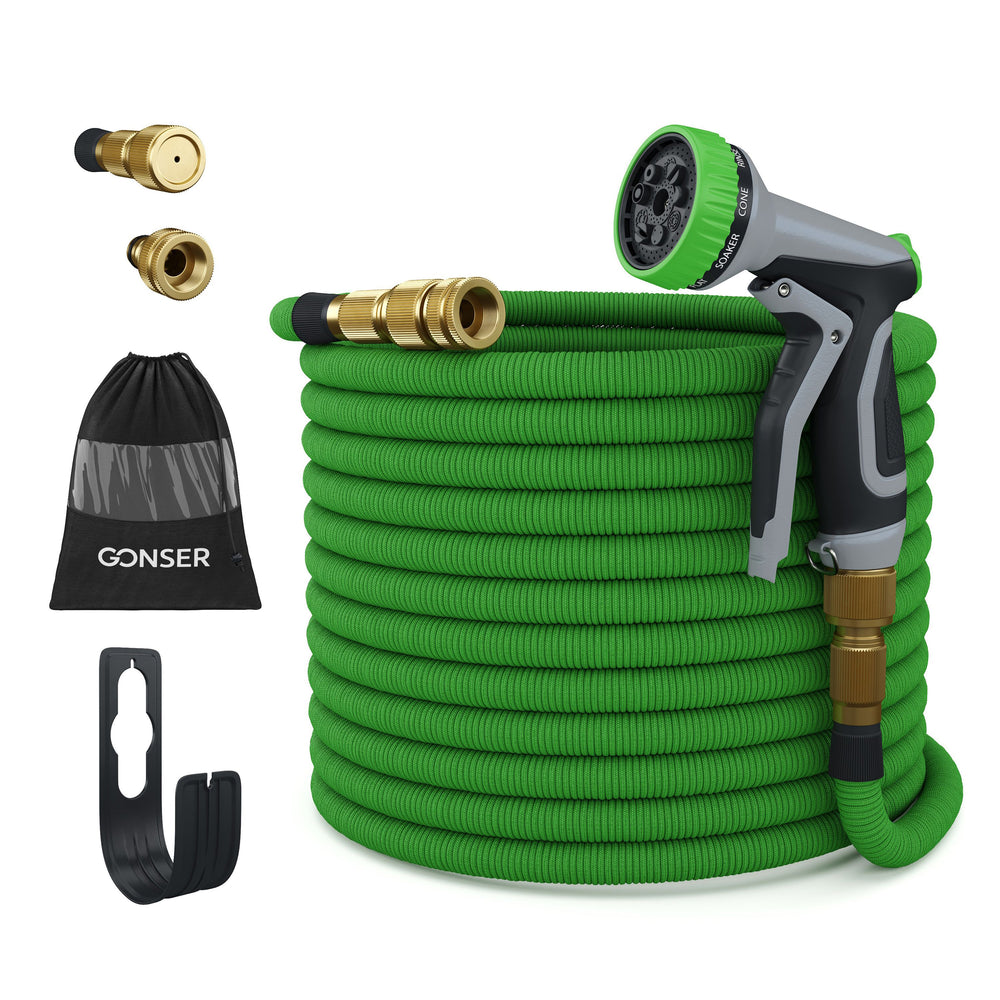 Flexible hose 15 m green