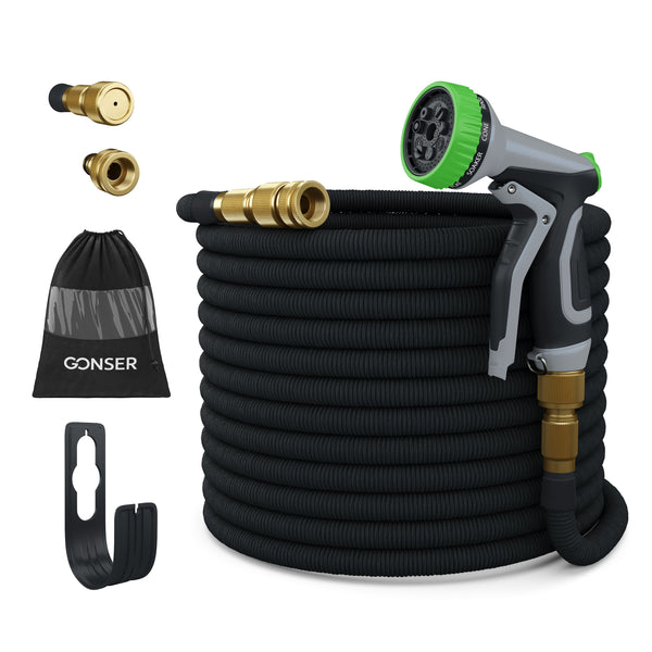Flexi Premium Gartenschlauch 15 m schwarz
