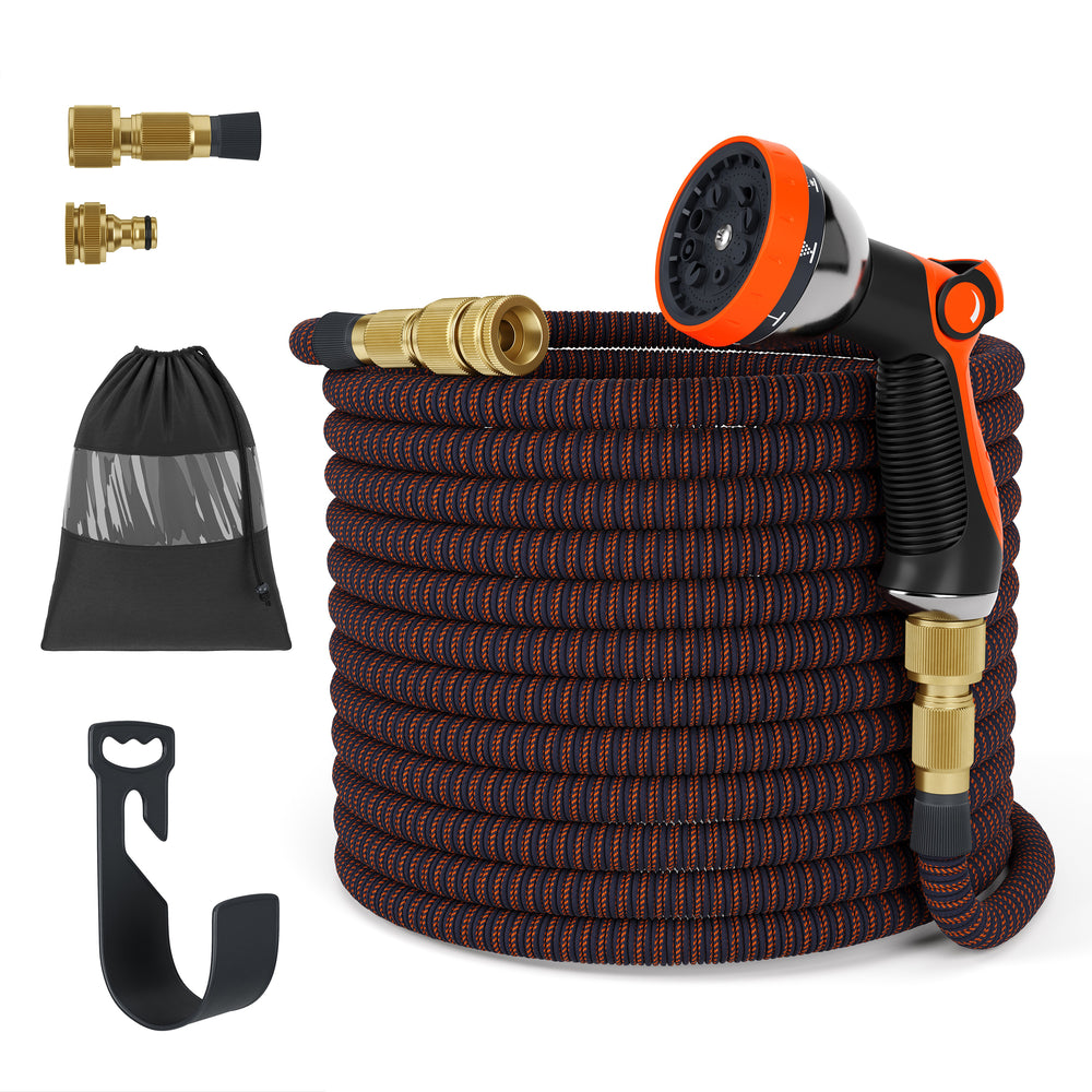 Flexi SUPER Premium Garden Hose 30 m black/orange