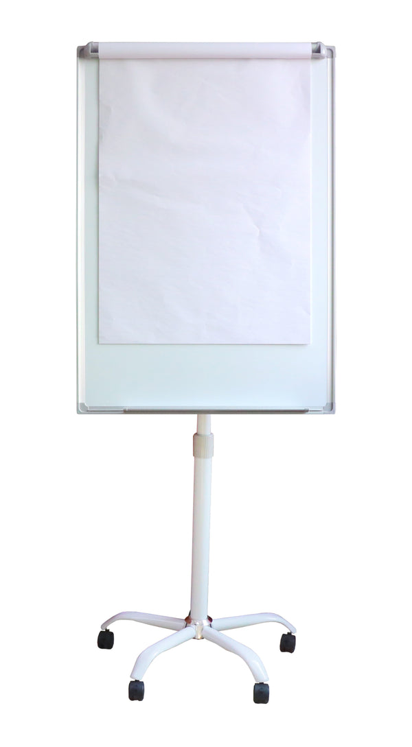 Lavagna a fogli mobili su ruote