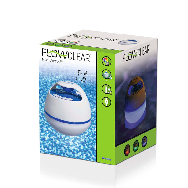 Bluetooth Lautsprecher LED Flowclear MusicWave schwimmend