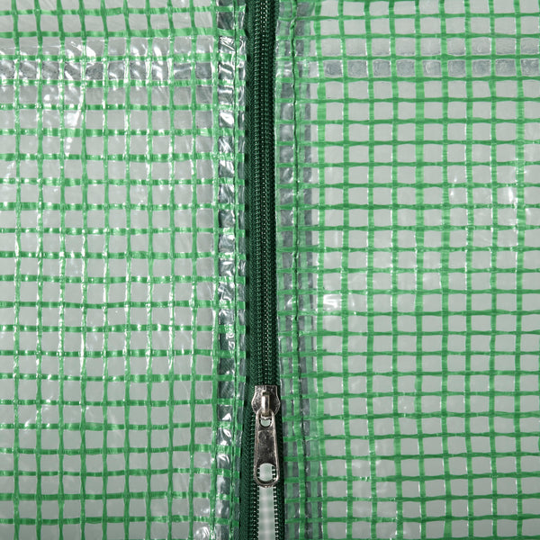 Foliengewächshaus 141x72x191cm Gewächshaus mit 6 Regalen