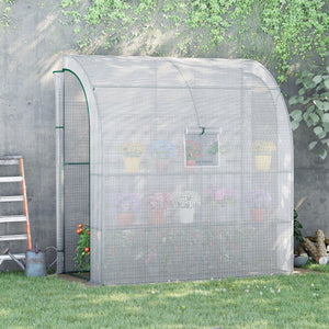 Foliengewächshaus 200x100x215cm Tomatengewächshaus Treibhaus