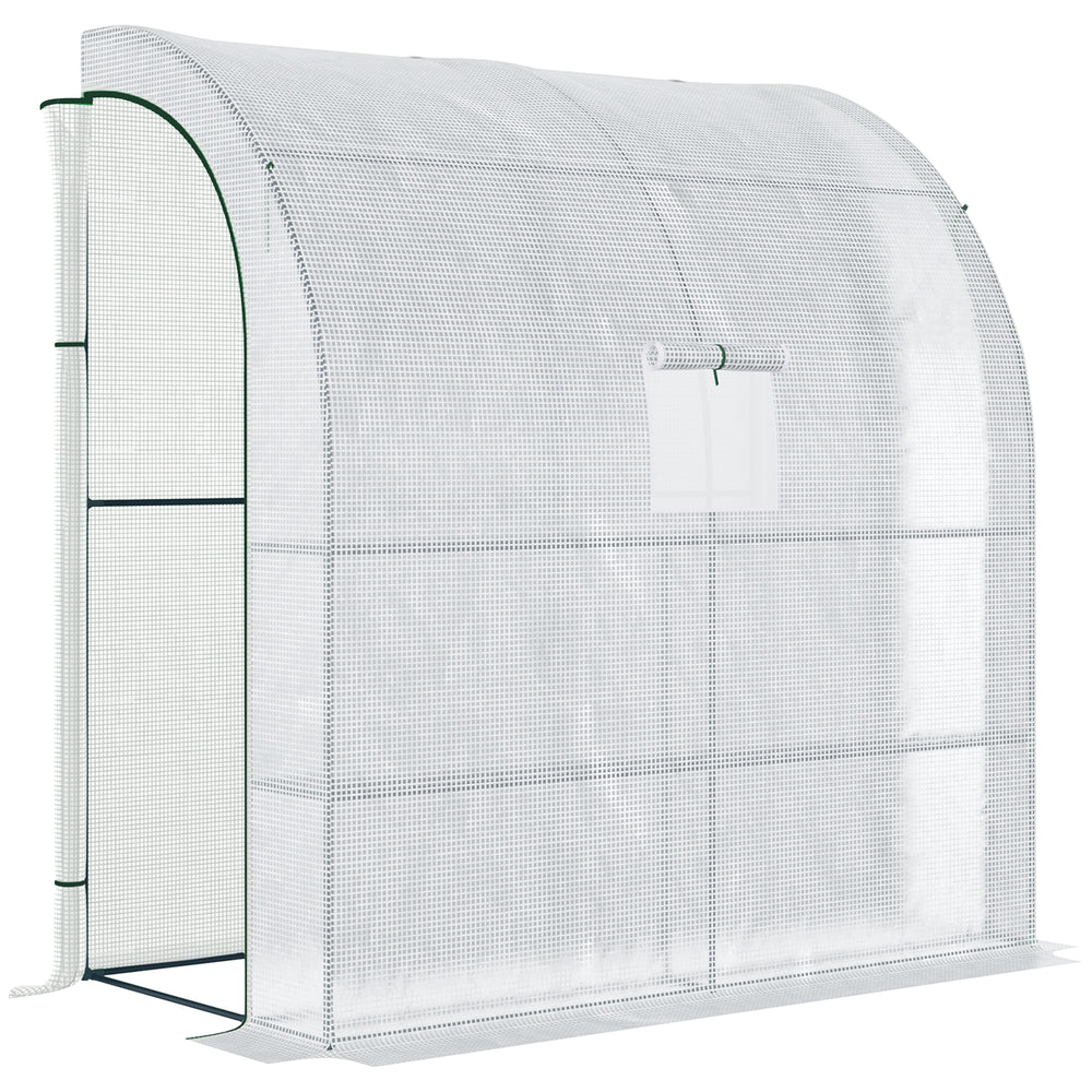 Serra in alluminio 200x100x215cm Serra per pomodori Serra