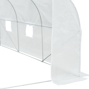 Foliengewächshaus 3.5x3x3m Gewächshaus Folientunnel