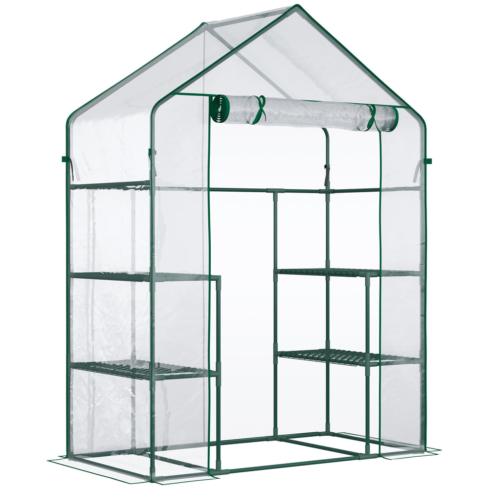 Serra fredda in alluminio 142x73x195cm