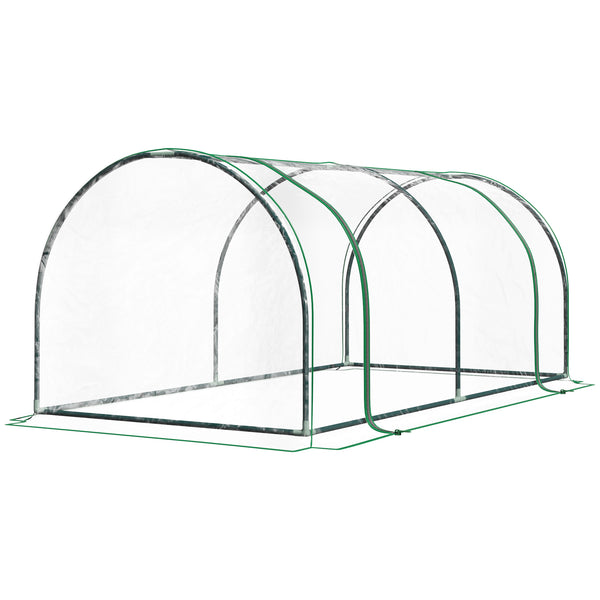 Foliengewächshaus Frühbeet 200x100x80cm Treibhaus