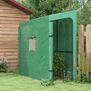 Foliengewächshaus Gewächshaus 200x80x200cm Treibhaus