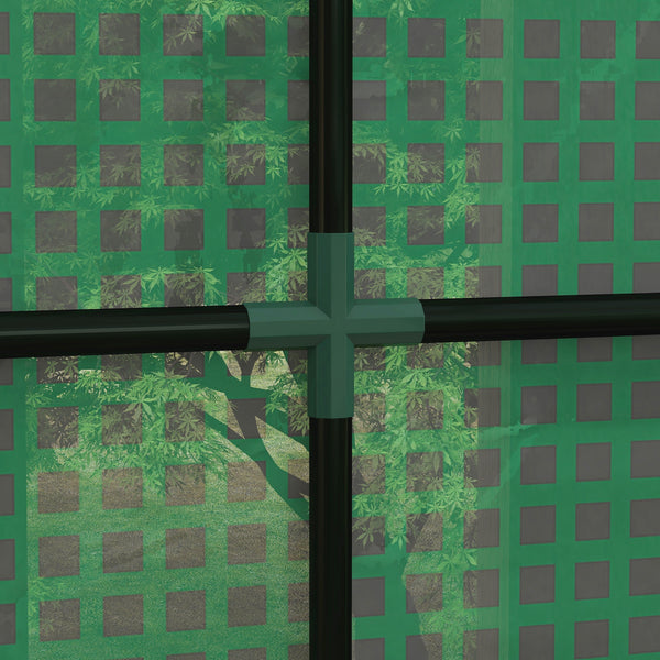 Foliengewächshaus Gewächshaus 200x80x200cm Treibhaus