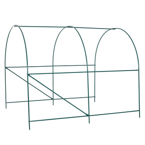 Foliengewächshaus Gewächshaus Folientunnel 250x200x200cm