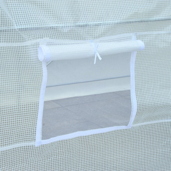 Foliengewächshaus Gewächshaus Folientunnel 250x200x200cm