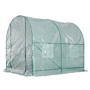 Foliengewächshaus Gewächshaus Folientunnel 250x200x200cm