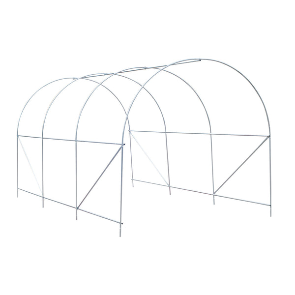 Foliengewächshaus Gewächshaus Folientunnel 350x200x200cm