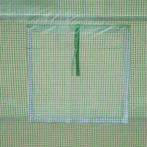 Foliengewächshaus Gewächshaus Folientunnel 400x200x190cm