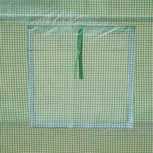 Foliengewächshaus Gewächshaus Folientunnel 400x200x190cm