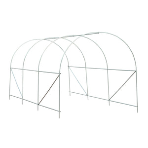 Foliengewächshaus Gewächshaus Folientunnel 450x200x200cm