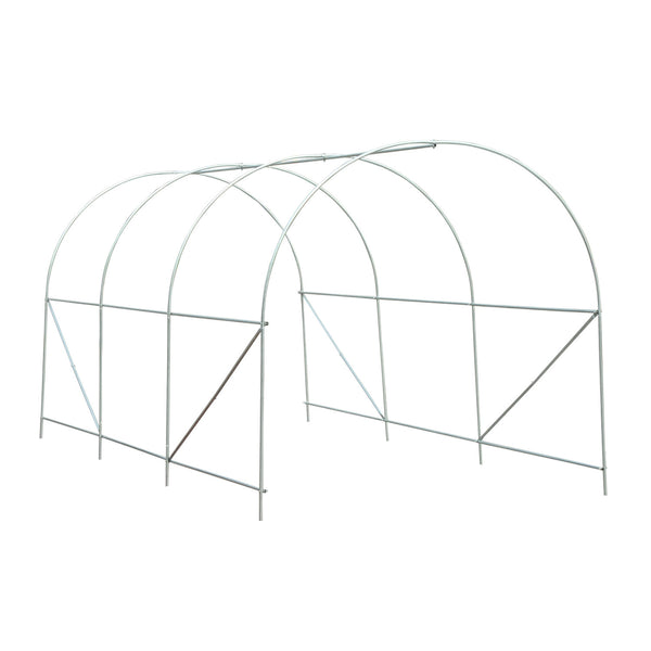 Foliengewächshaus Gewächshaus Folientunnel 450x200x200cm