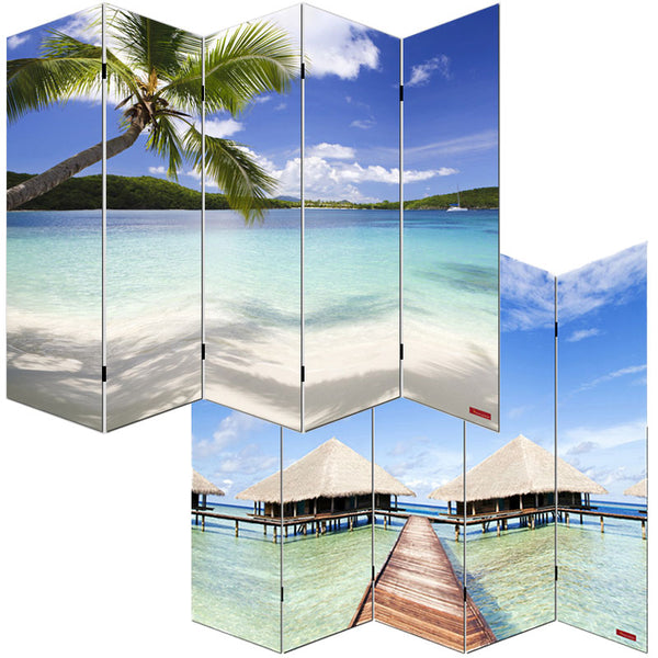 Foto Paravent 180x200cm Strand
