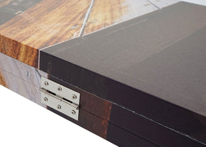 Foto-Paravent Raumteiler Trennwand FSC-zertifiziert 180x121cm Boot