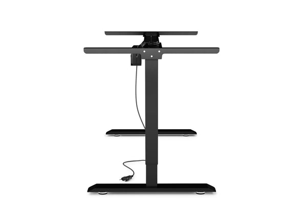 Struttura del tavolo scrivania in piedi nera 160 cm